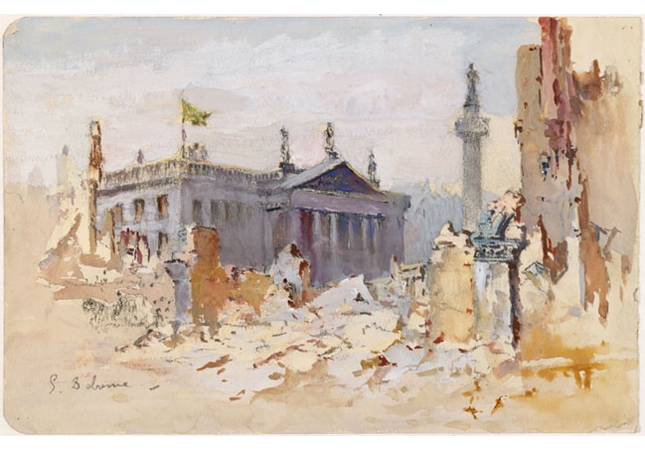 James Stephens, the National Gallery of Ireland, and the 1916 Rising